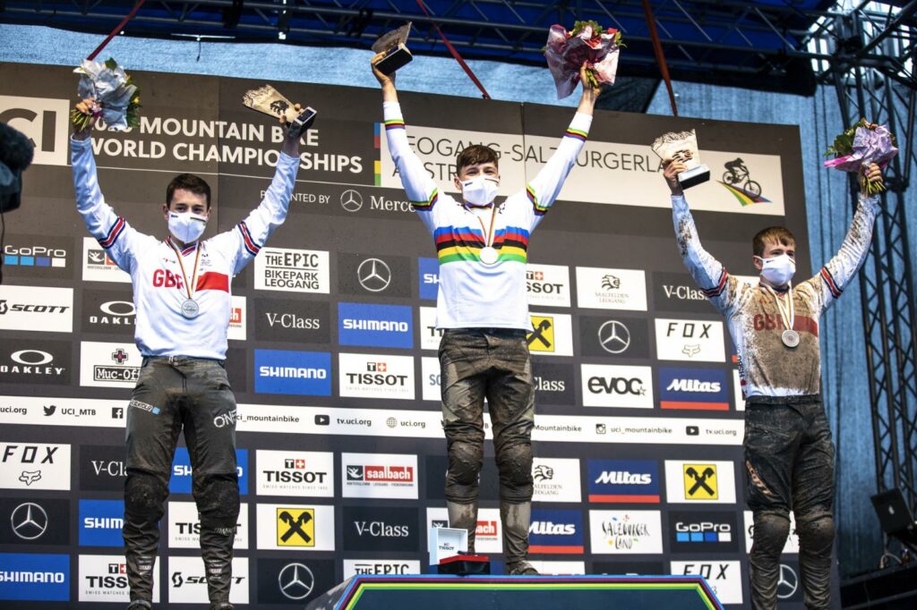 Dan and Oisin Podium